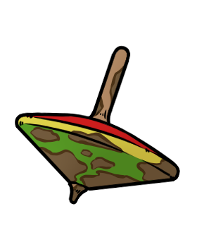 Kreisel (verschmutzt)