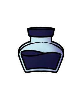 Tinte (blau)