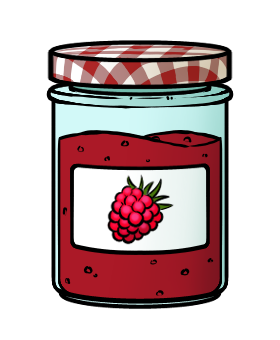 Konfitüre (Himbeeren)