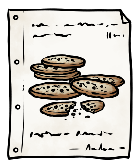 Rezept für Cookies