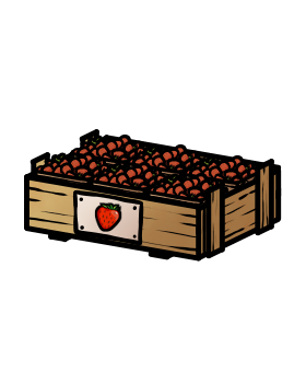 Erdbeer-Box (Kiste)