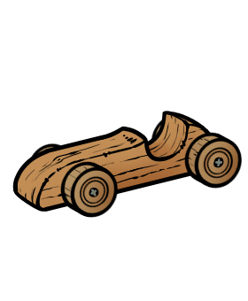 Holz-Spiel-Auto